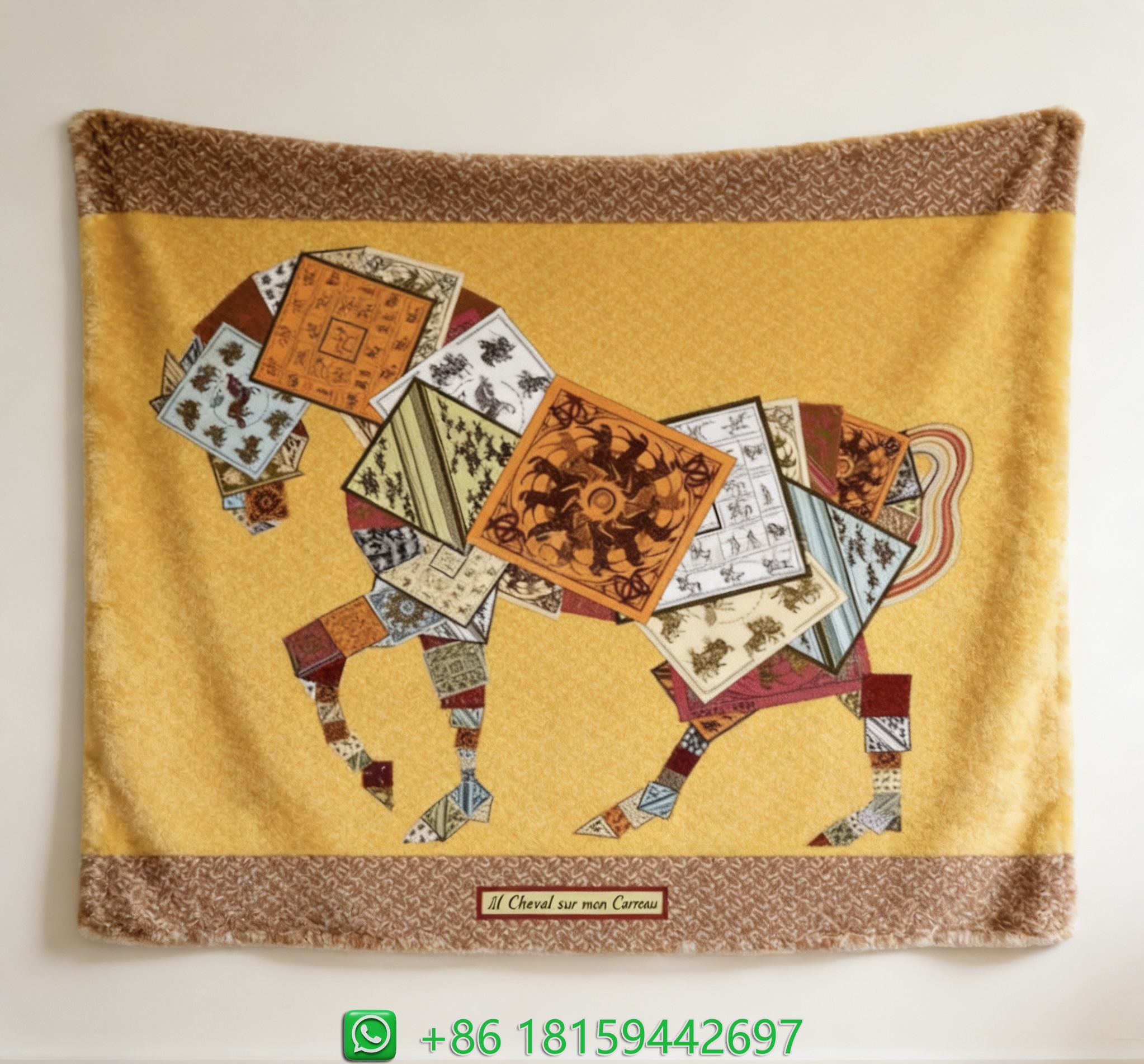 Hermes Throw Blankets
